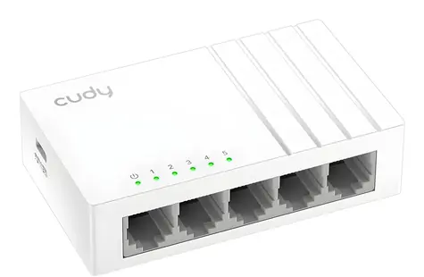 Cudy GS105U / Switch / 5x RJ45 / 1000 Mbps / USB napájení