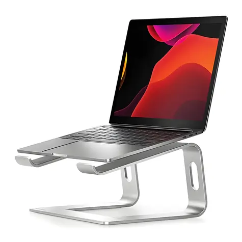 AluBench hliníkový stojan na notebook stříbrná / Stojan na notebook / hliníkový / nastavitelný
