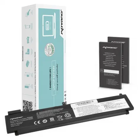 Baterie L17L3P71 01AV478 pro Lenovo ThinkPad T480s / Baterie pro notebook / 4650 mAh / 54 Wh
