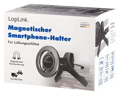 Magnetický držák do auta na mobilní telefon / Držák do auta / Pasivní / Magnetický / 4,7-6,9