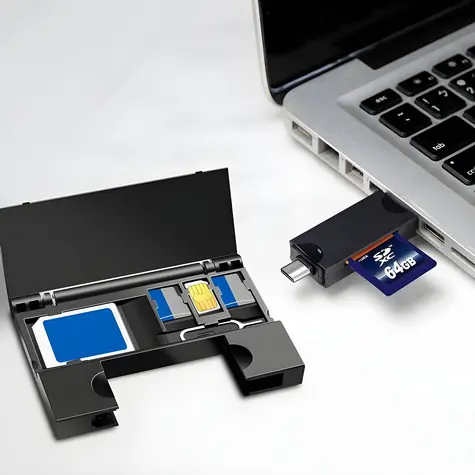 Čtečka paměťových karet SD/microSD USB 3.2 Gen 1 / Čtečka paměťových karet / USB-A