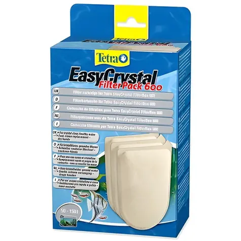 Tetra EasyCrystal 600 / Filtrační vložka / pro akvarijní filtr EasyCrystal Box 600