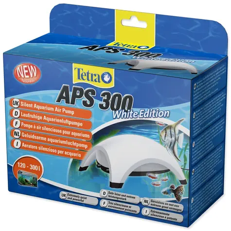 Tetra APS 300 bílý / Vzduchovací kompresor / Akvárium 120-300 l / 2x300 l/h / 4,5 W