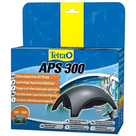 TETRA Kompresor APS 300 / 2x 300 l/h / 4,5 W / pro akvária 120-300 litrů