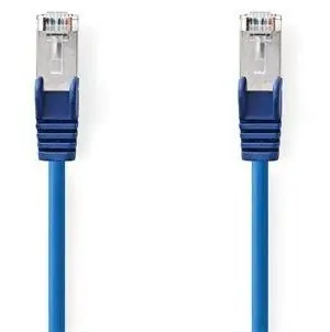 Primecooler CAT5E SF/UTP 15 m modrá / Patch kabel / RJ45 / 27 AWG