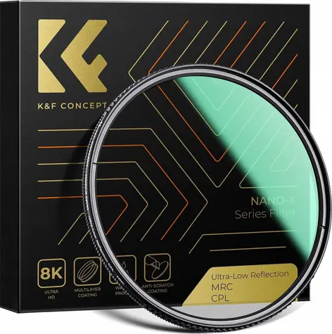 K&F Concept Nano-X CPL 72 mm / Filtr / Polarizační / Ultra-Low Reflection / KF01.2479