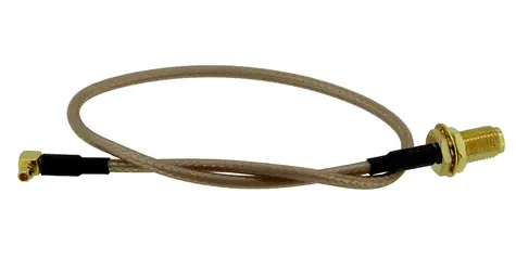 MaxLink Pigtail MMCX - RSMA female, 25 cm / Pigtail / RG316 / dírka / do 6 GHz