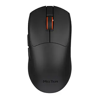 Meetion GW12 černá / Bezdrátová myš / 12800 DPI / Tri-Mode / 5 tlačítek