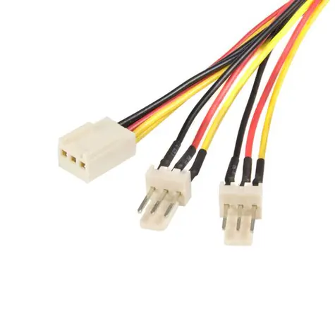 StarTech Napájecí kabel pro ventilátor TX3 / Napájecí kabel / Molex (3-pin) na 2x Molex (3-pin) / 0,3 m