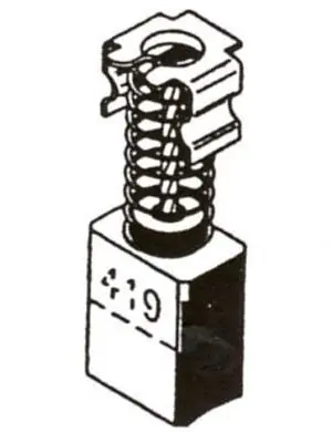 HAUSHALT Uhlíky 30-00-419-H2 / Uhlíkové kartáčky / Náhradní díl pro elektronářadí