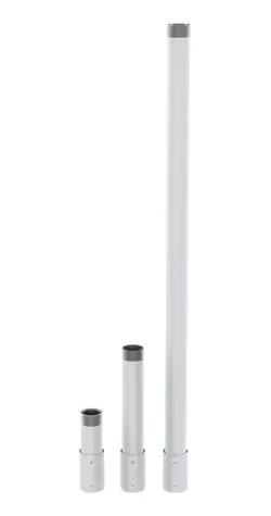 AXIS TP3908-E bílá / Prodlužovací trubka / 100 cm / pro IP kamery