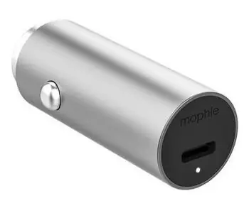 ZAGG nabíječka do auta stříbrná / Nabíječka do auta / 18 W / USB-C