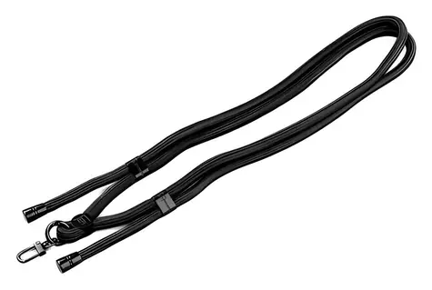 ER Universal Lanyard černá / Šňůrka na telefon / univerzální / nastavitelná délka