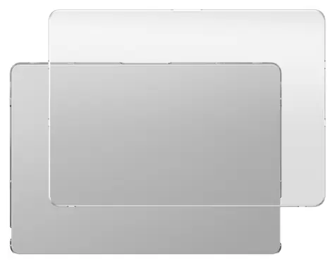 AmazingThing Titan Hardshell Case transparentní / Pouzdro / MacBook Air 13.6