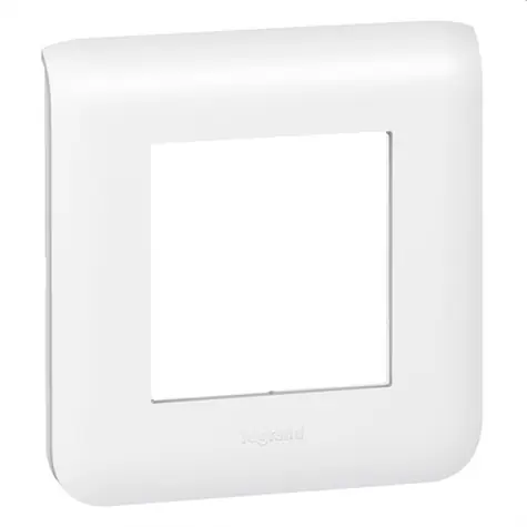 Legrand LCS3 Mosaic bílá / Rámeček / 2 moduly / datová zásuvka