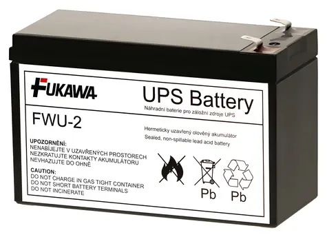 FUKAWA FWU2 / Baterie do UPS / náhrada za APC RBC2