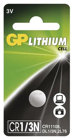 GP CR1/3N / Lithiová baterie / 3V / 160 mAh / 1 ks