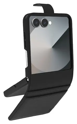SBS Wallet Stand černá / Pouzdro / Funkce stojánku / Samsung Galaxy Z Flip7