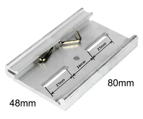 Mean Well DRP-02 / Příchytka na DIN lištu / Široká