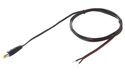 Sunny napájecí kabel DC 2,1x5,5 mm / Napájecí kabel / 80 cm