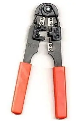 PremiumCord Krimpovací kleště na kabel 8 žil / Krimpovací kleště / RJ-45 8P8C / pro drát i lanko