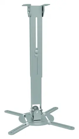 TB Touch TB-M52 stříbrná / Stropní a nástěnný držák projektoru / kovový / do 10 kg