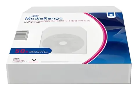 MediaRange Obal na mini CD-R/DVD-R transparentní (50 ks) / Obal na média / Plast