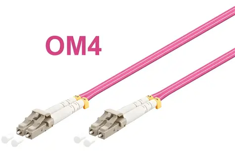 OEM LC-LC / Optický patch kabel / Duplex / 50/125 MM OM4 / 5 m