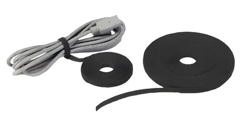 AAE PK025CZA černá / Vyvazovací páska / Velcro / 9 mm