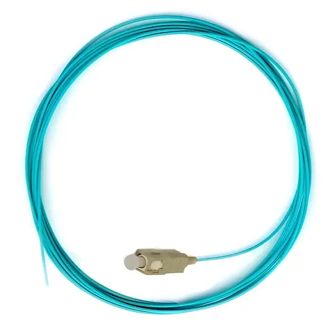 XtendLan Optický pigtail SC / Optický pigtail / 50/125 OM3 / 0,9 mm / 1 m / LS0H