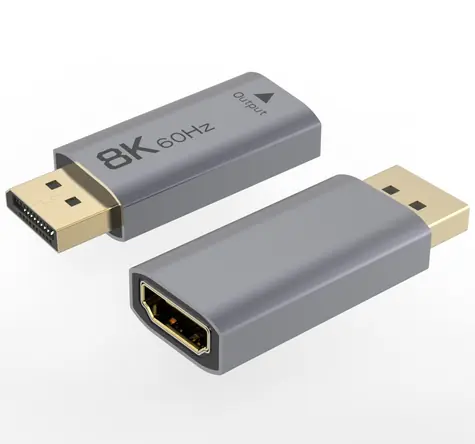 PremiumCord redukce DisplayPort-HDMI Male-Female / Redukce / 8K/60 Hz, 4K/144 Hz / pozlacené konektory