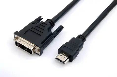 TB Touch HDMI-DVI (24+1) černá / Propojovací kabel / Pozlacené konektory / HDMI 1.4 / 1,8 m