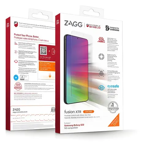 ZAGG InvisibleShield Ultra Clear / Ochranná fólie / Samsung Galaxy S22 5G / Antimikrobiální úprava