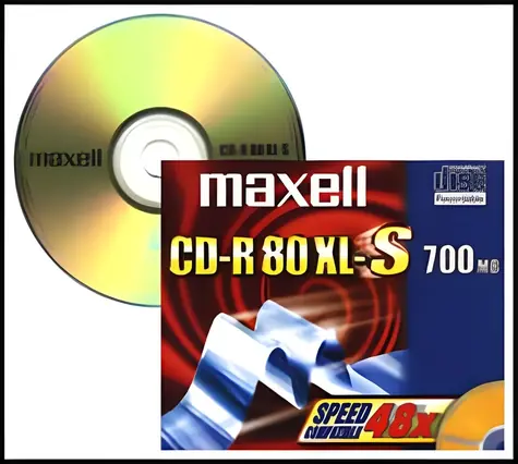 Maxell CD-R Audio / CD-R médium / 80 min / JewelCase / 1 ks