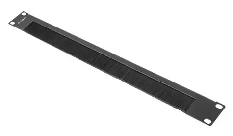 Lanberg AK-1103-B černá / Kartáčový panel / 19