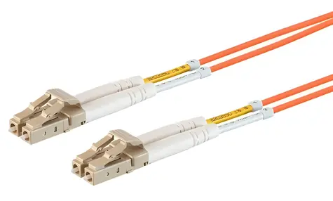 OEM LC-LC / Optický patch kabel / Duplex / 50/125 MM / OM2 / 0,5 m