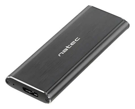 Natec Rhino M.2 NVMe Lite černá / Externí box pro SSD / M.2 NVMe / USB-C 3.2 Gen 2 / 10 Gb/s