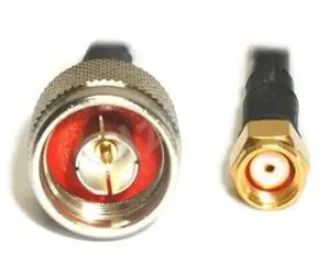 MaxLink Pigtail RSMA(M)-N(M) / Pigtail / 1 m / černá
