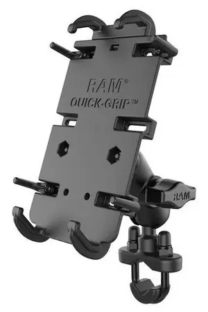 RAM Quick-Grip XL / Držák telefonu na řídítka / U-šroub / Krátké rameno / Pro velká zařízení