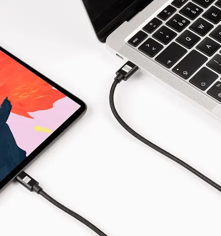 ER POWER kabel USB-C na Lightning bílá / Datový kabel / 2 m / MFi certifikace