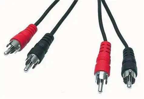 OEM Kabel propojovací 2x cinch(M) - 2x cinch(M) / Audio kabel / 5 m