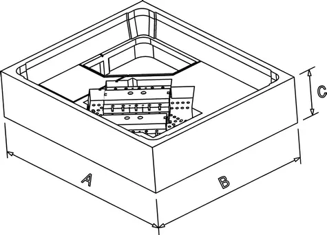 Duravit Úchyt sprchové vaničky (792409) / Úchyt