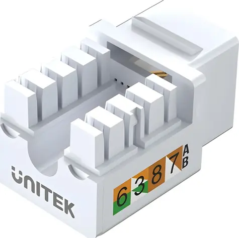 Unitek T012A / Keystone modul / RJ-45 / Cat.6 / UTP