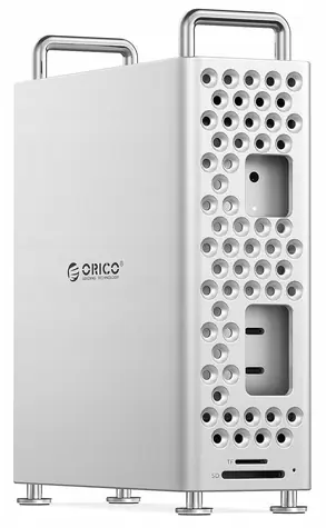 Orico MS10-5P stříbrná / Externí box pro HDD / 3,5