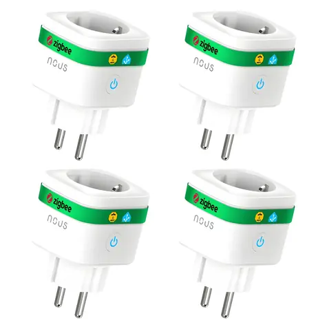 Nous A7Z 4 ks / Chytrá zásuvka / do 16A / ZigBee