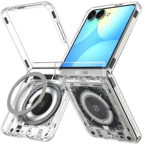 Spigen Ultra Hybrid Pro MagSafe neo one / Ochranný kryt / Samsung Galaxy Z Flip8 / vestavěné magnety / Air Cushion