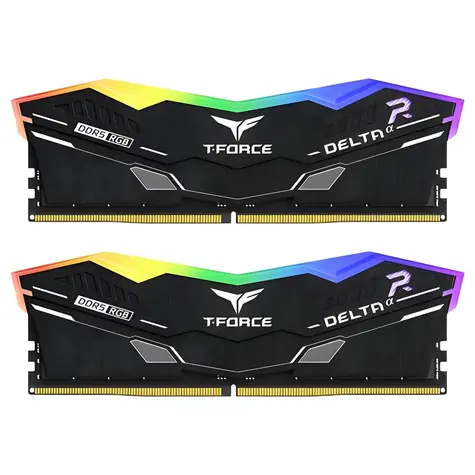 TeamGroup T-Force Delta RGB / Paměť RAM / DDR5 / 32GB (2x16GB) / 3000MHz / UDIMM