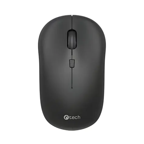 C-TECH WLM-09 černá / Bezdrátová myš / Dual mode BT5.0 + 2.4GHz / 1600DPI