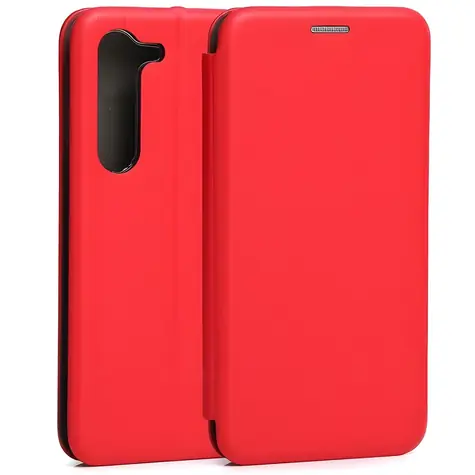 Beline Magnetic pouzdro pro Samsung Galaxy S23+ (S916) červená / Pouzdro typu kniha / Magnetické zavírání
