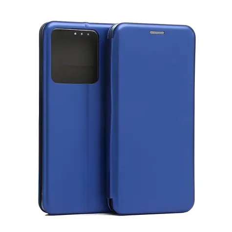Beline Magnetic Book Case modrá / Pouzdro typu kniha / Xiaomi Redmi Note 13 5G / magnetické zavírání